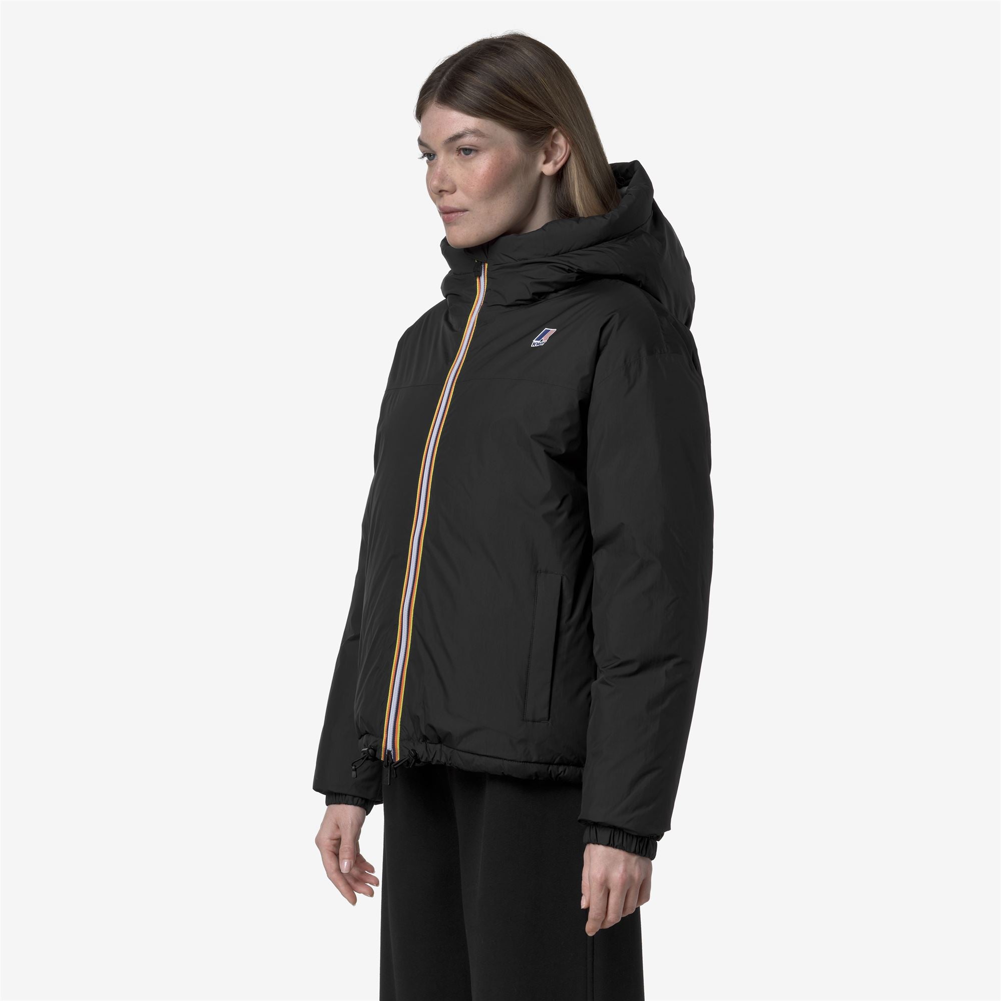 Jackets_WOMAN_LE VRAI 4.0 ALBINE HEAVY WARM_Short_Black Pure - Commercial 5