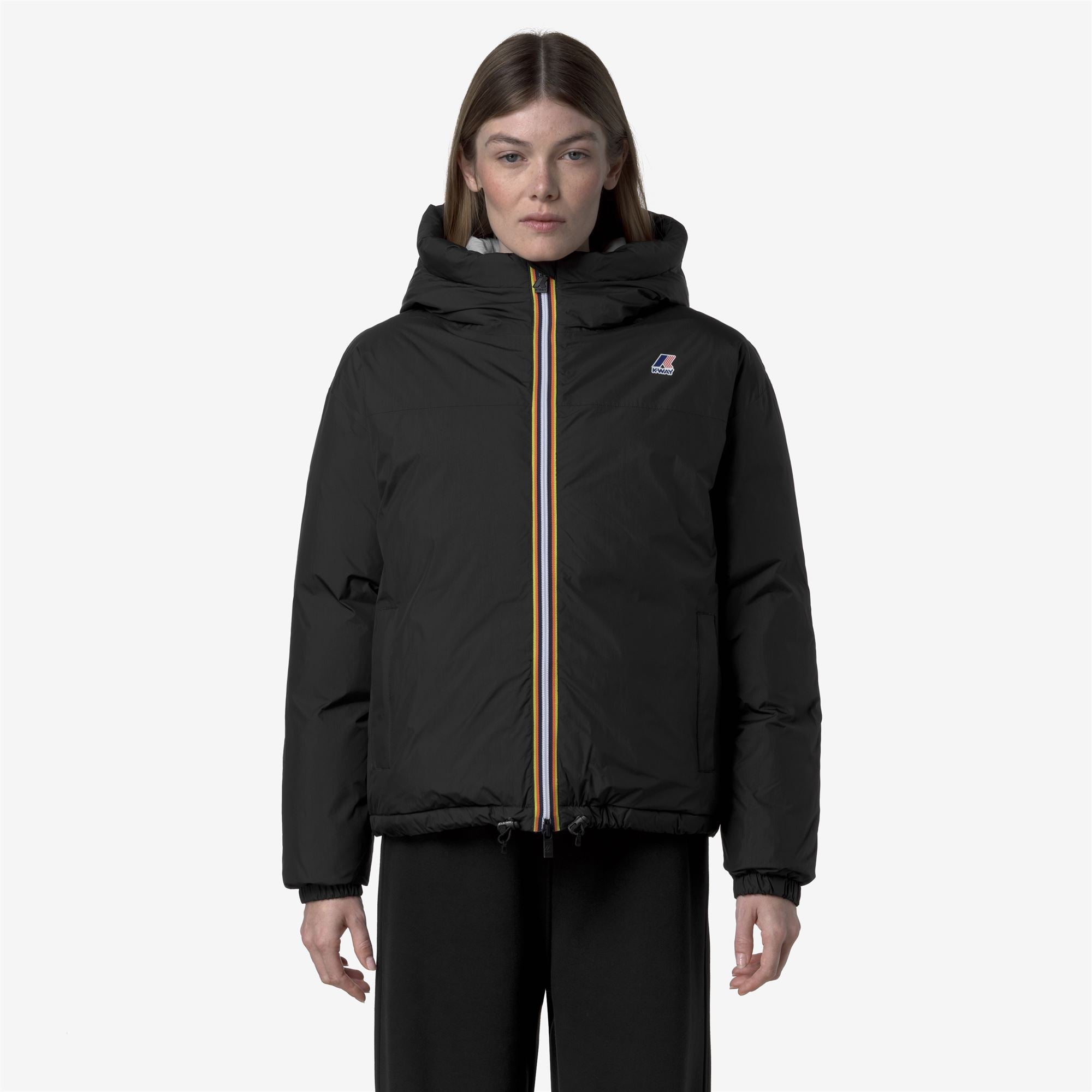 Jackets_WOMAN_LE VRAI 4.0 ALBINE HEAVY WARM_Short_Black Pure - Commercial 4