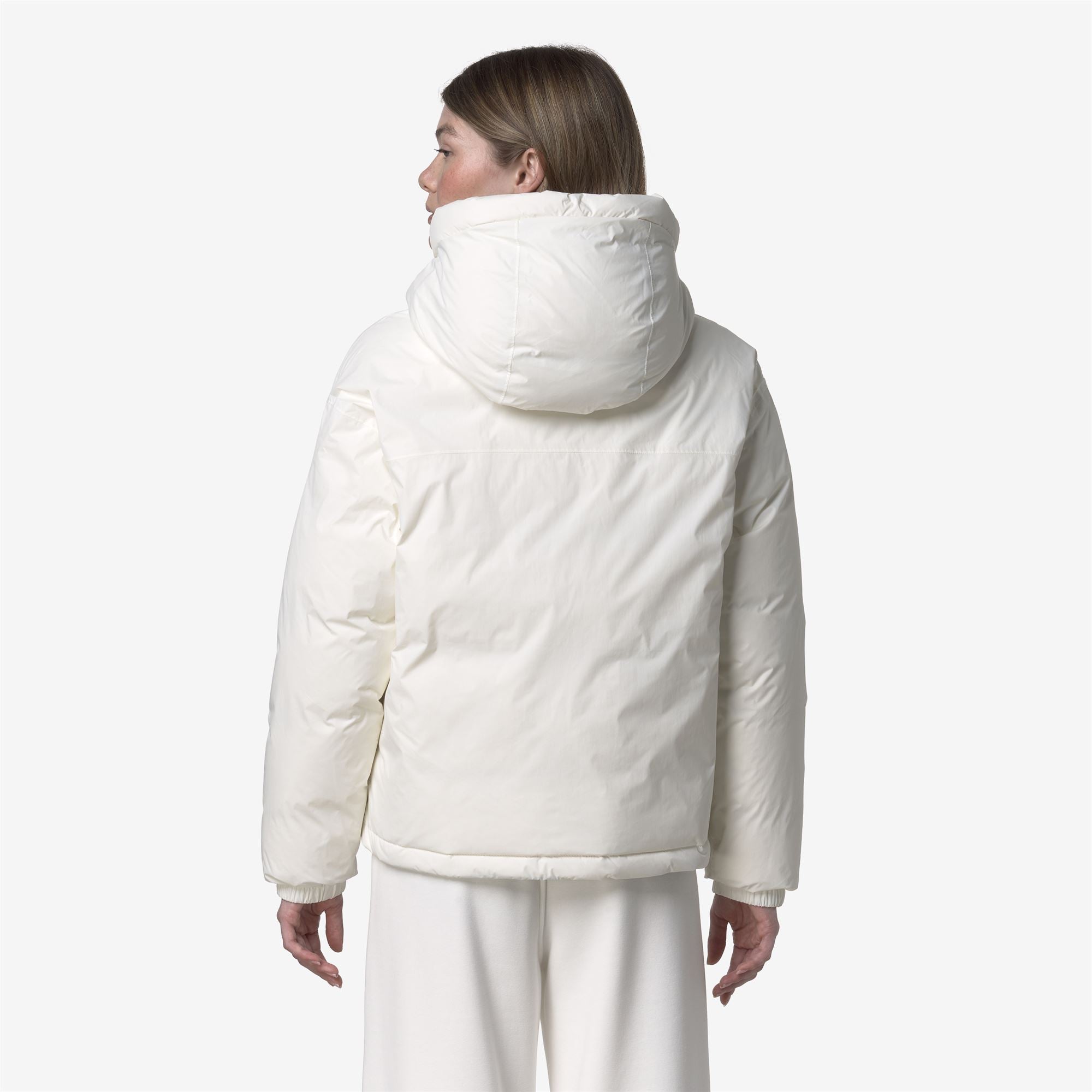 Jackets Woman LE VRAI 4.0 ALBINE HEAVY WARM Short WHITE GARDENIA