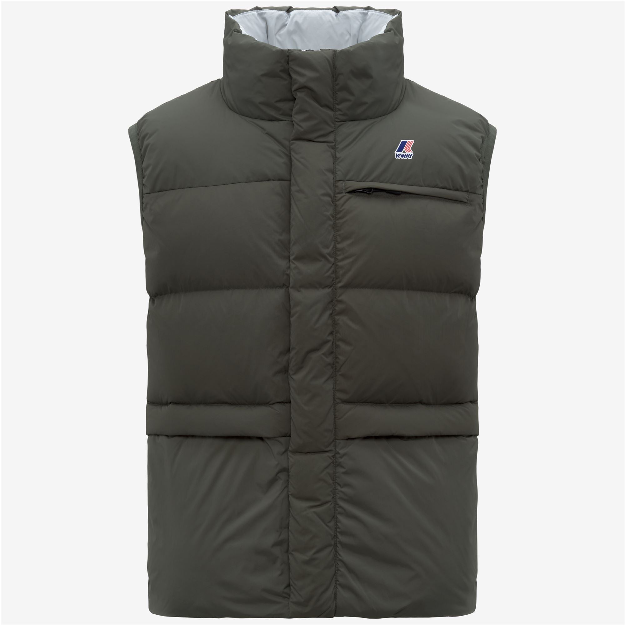Jackets_UNISEX_LE VRAI 4.0 CORIN HEAVY WARM_Vest_GREEN BLACKISH - Commercial 1