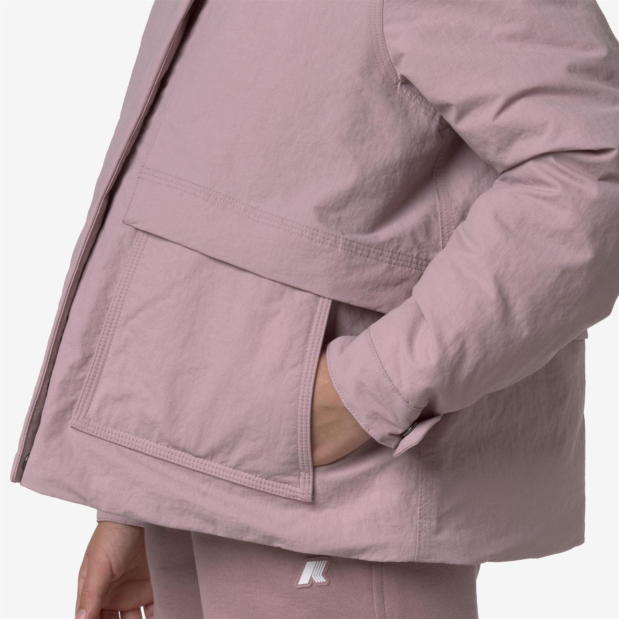 Jackets_GIRL_P. KALI WARM COTTON NYLON_Short_Rose Pinkish - Commercial 7