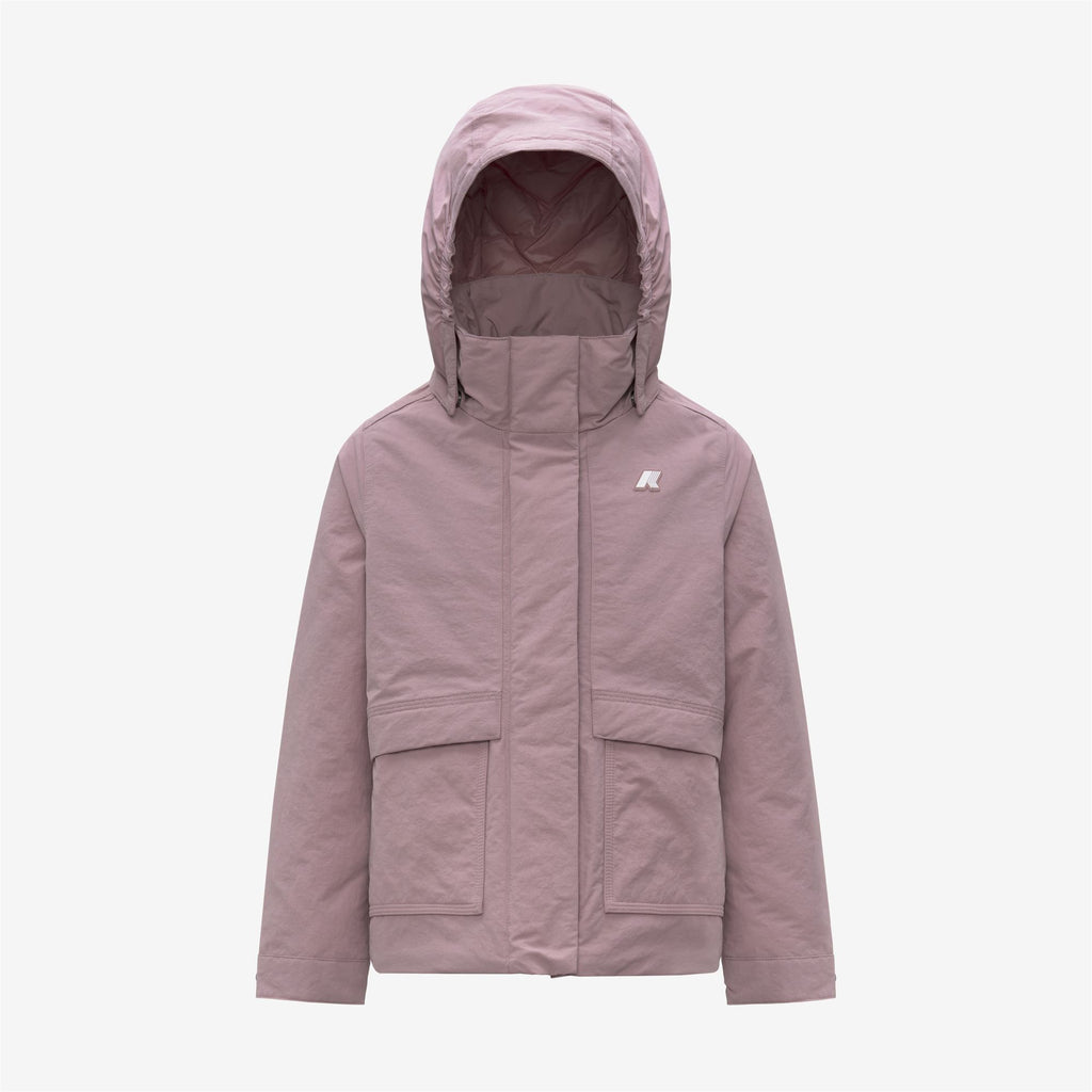 Jackets_GIRL_P. KALI WARM COTTON NYLON_Short_Rose Pinkish - Commercial 1