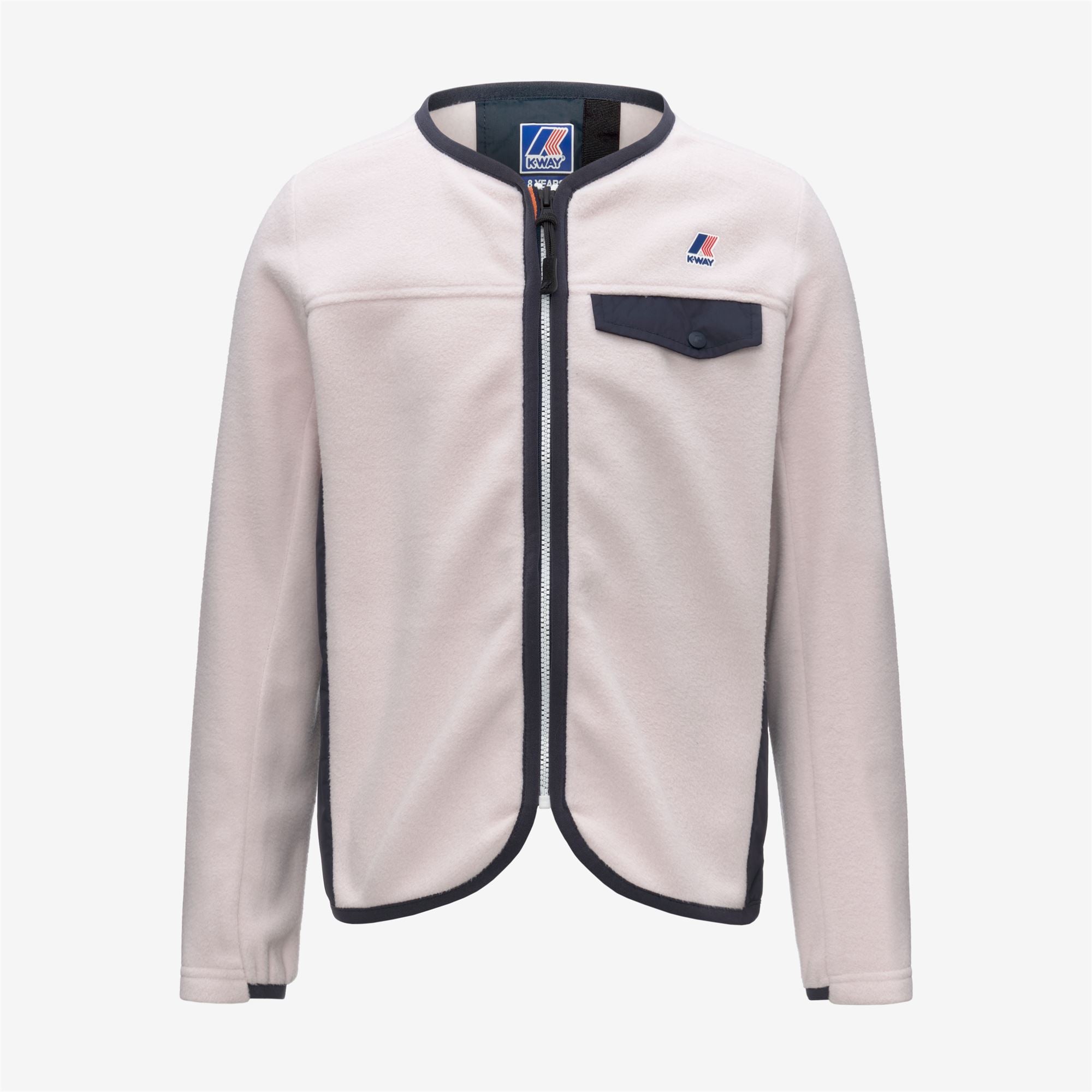 Fleece_GIRL_P. ARISTIDE 4.0 POLAR_Jacket_Rose Hushed - Blue Depth - Commercial 1