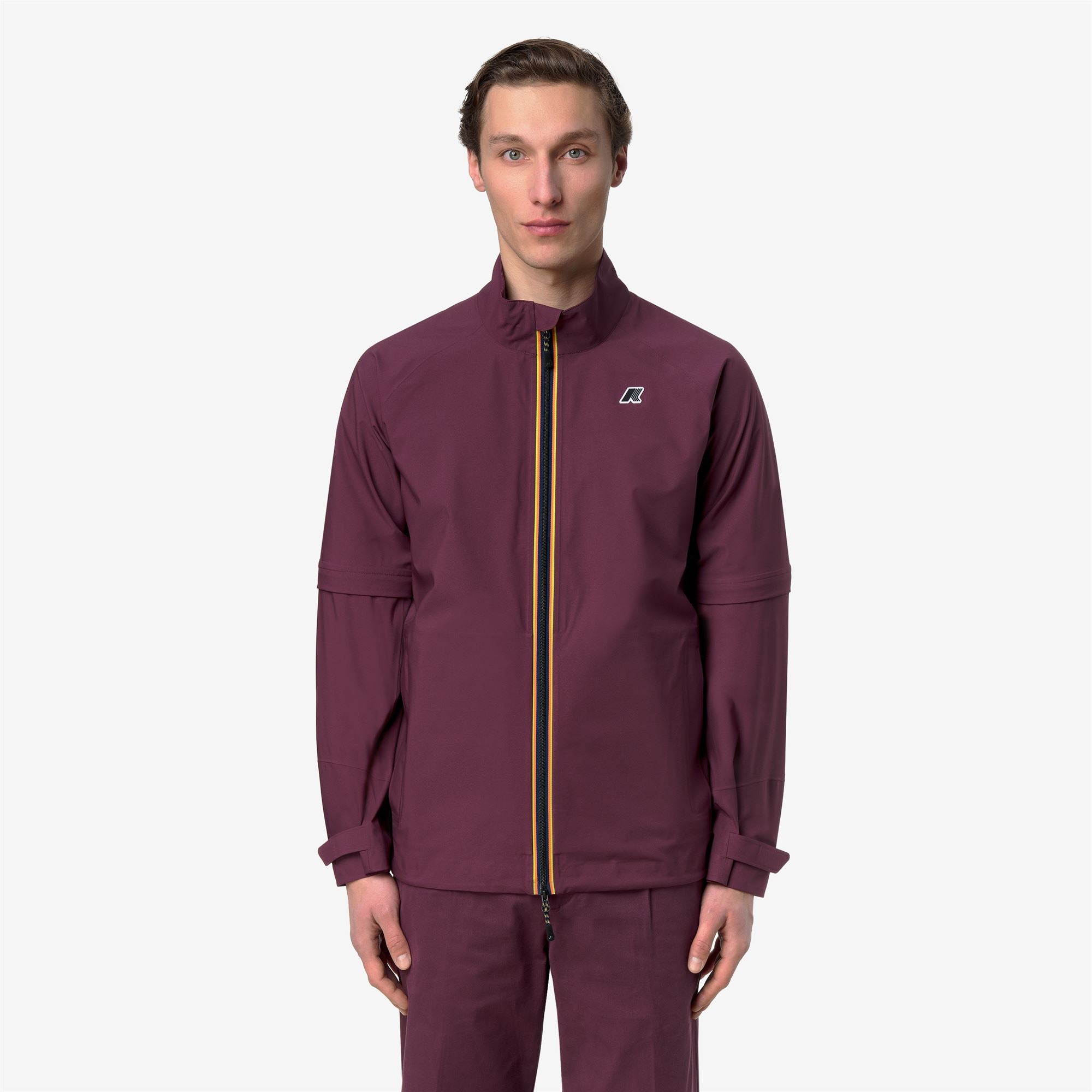 Jackets_Man_PUNCHER GOLF_Long_Violet Mauve Wine - Commercial 4
