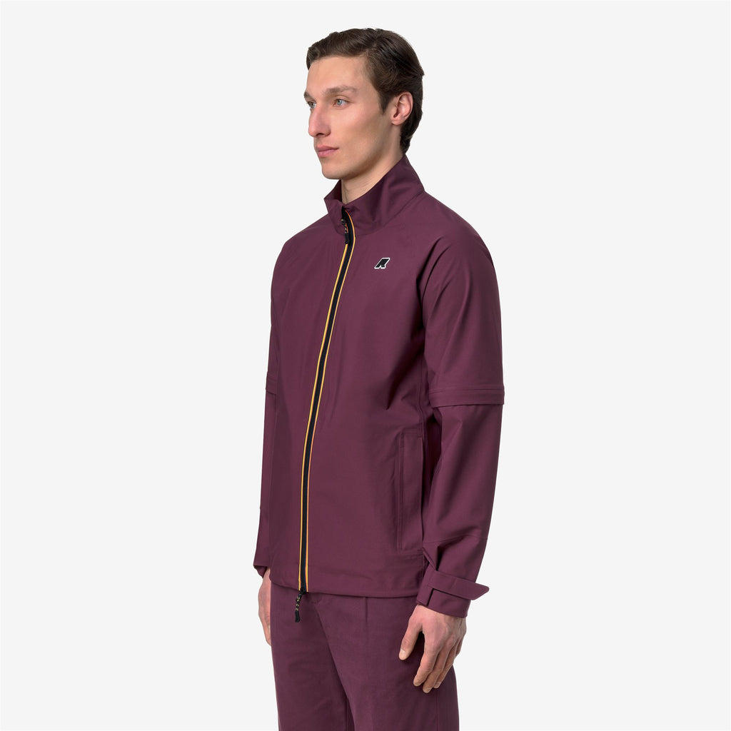 Jackets_Man_PUNCHER GOLF_Long_Violet Mauve Wine - Commercial 5