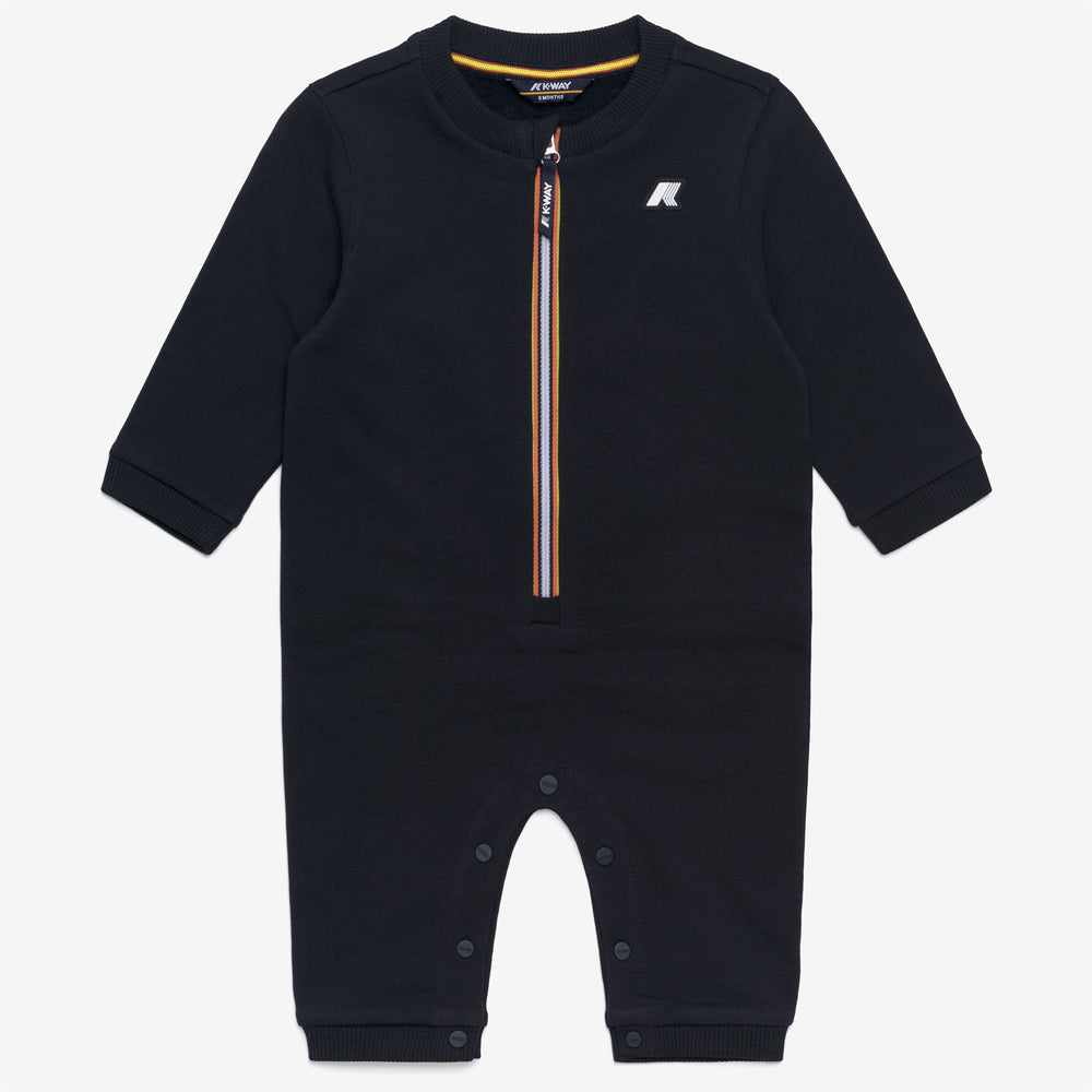 Blue unisex Kids' Tracksuit and Hat Set made of Soft Cotton 02