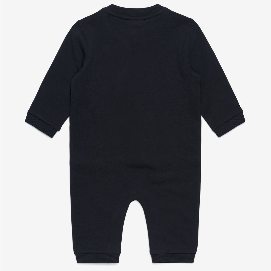 Completo tuta e berretto unisex blu per bambini in morbido cotone main
