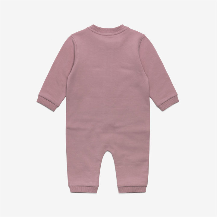 Brown pinkish Unisex Kid's Tracksuit and Hat Set 3