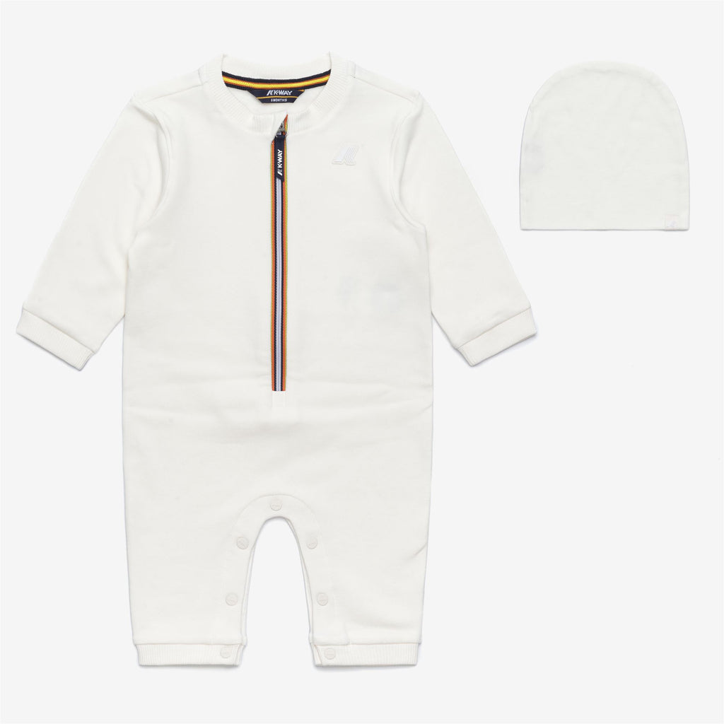 Sets_KID UNISEX_E. SET MILLE_Tracksuit / Hat_White Gardenia - Commercial 1