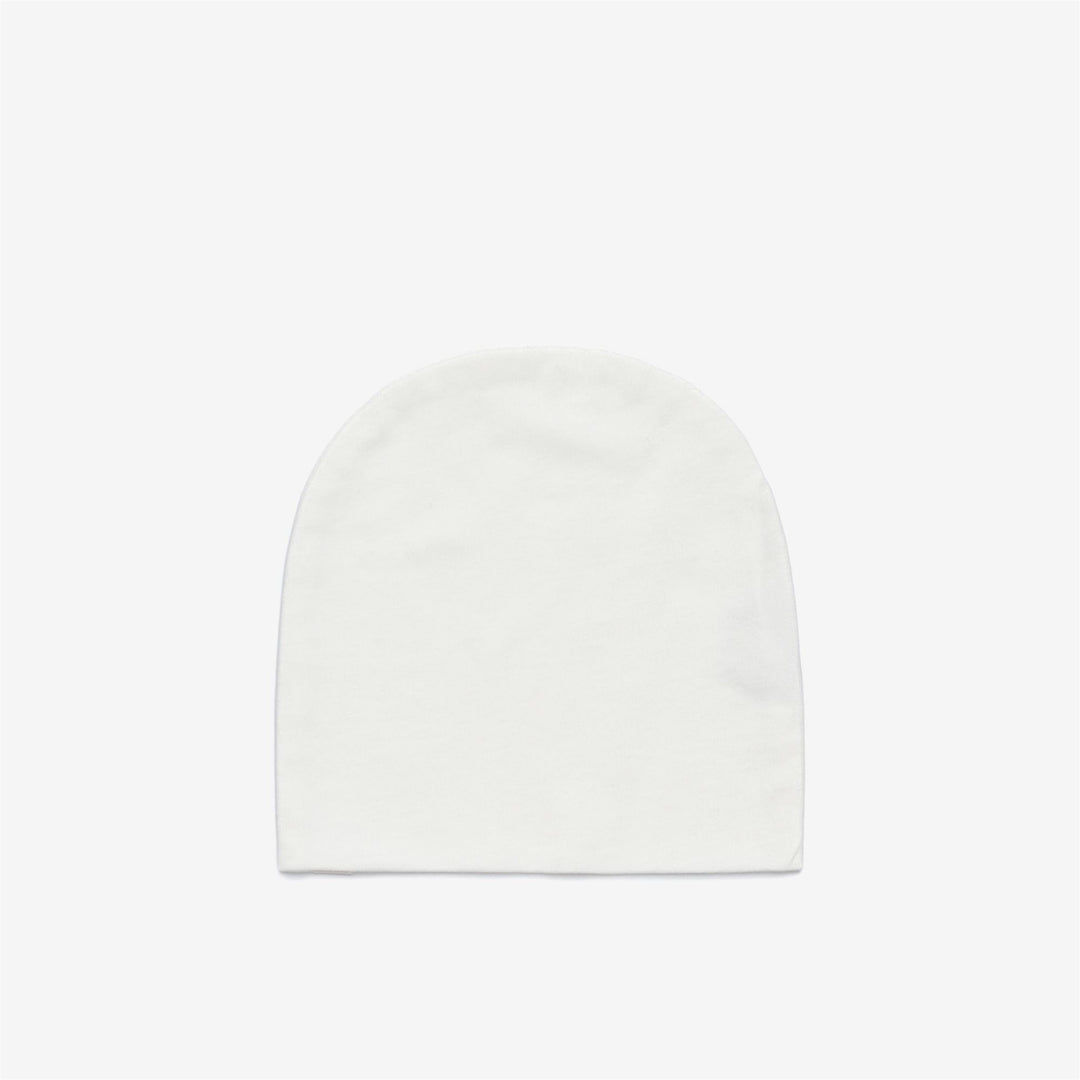 Completo tuta e cappello unisex in cotone bianco per bambini main