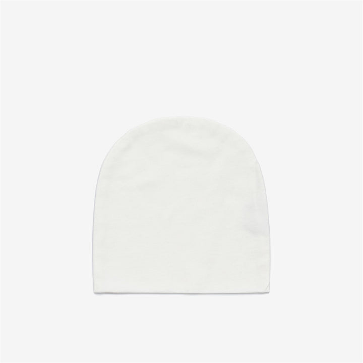 Completo tuta e cappello unisex in cotone bianco per bambini 5