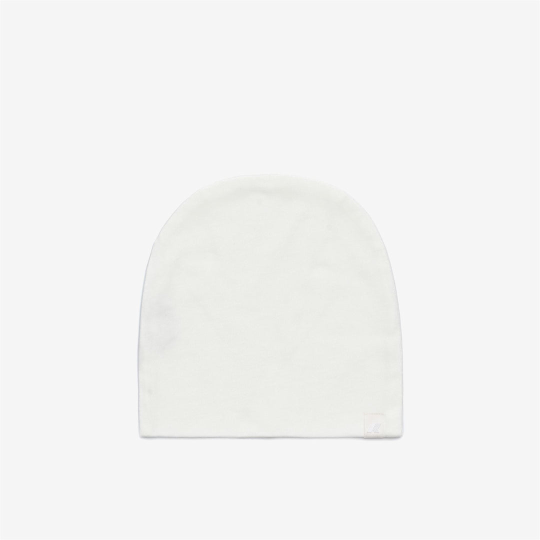 Completo tuta e cappello unisex in cotone bianco per bambini main