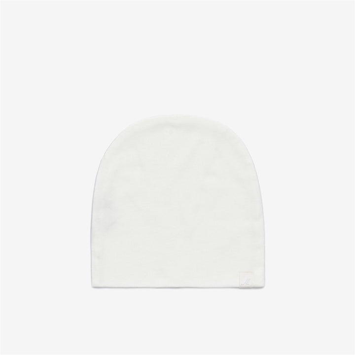 Completo tuta e cappello unisex in cotone bianco per bambini 4