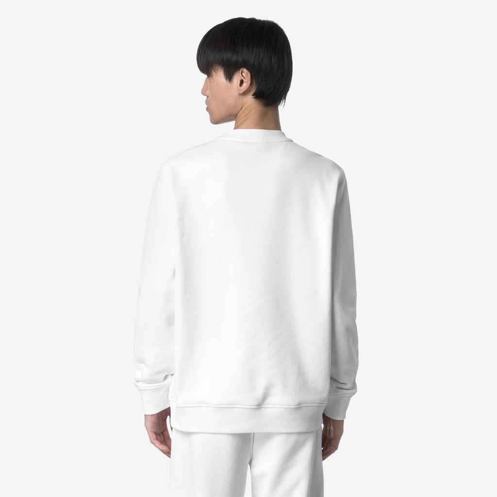 Fleece_MAN_BAPTISTE FRENCH TERRY_Jumper_White - Commercial 6
