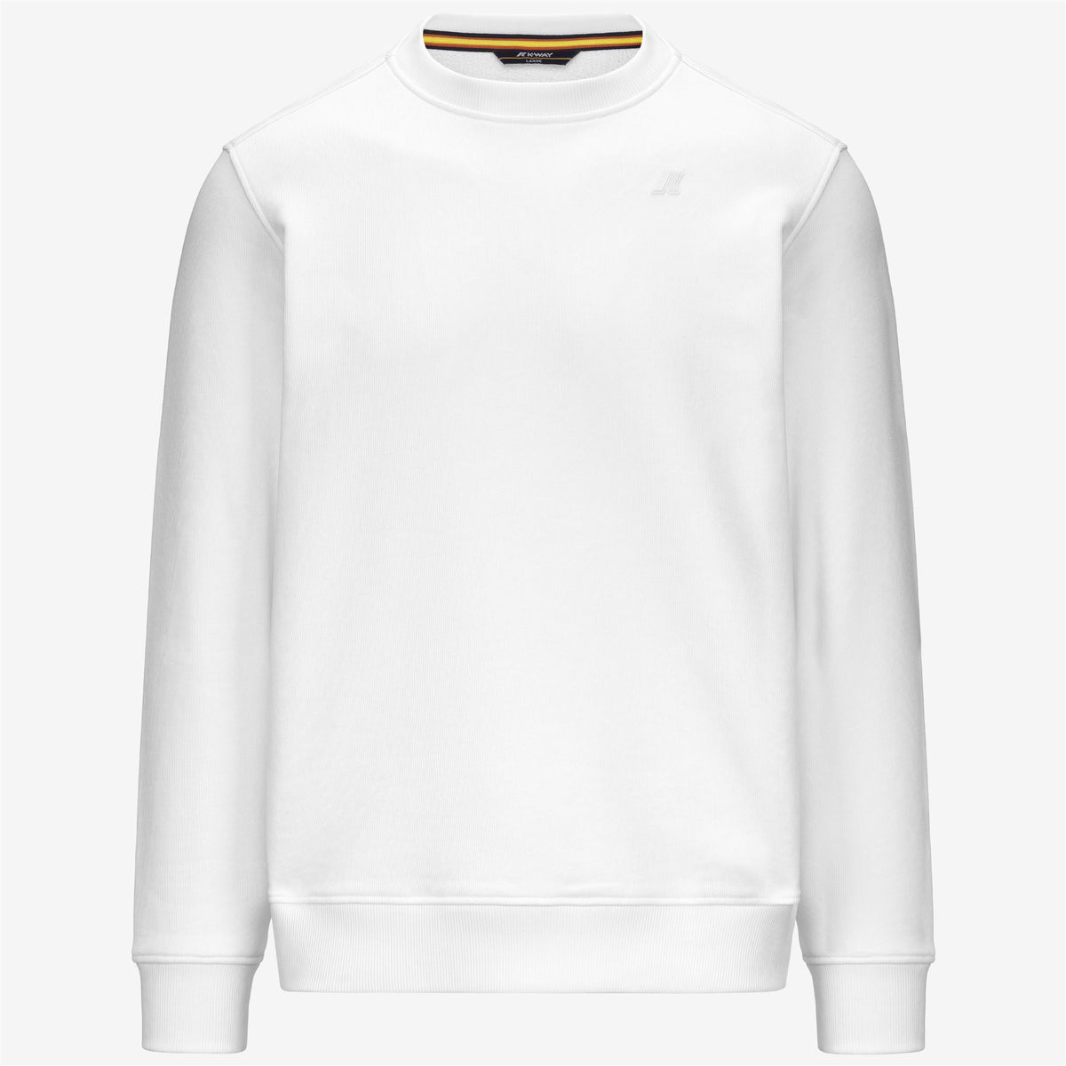 Fleece_MAN_BAPTISTE FRENCH TERRY_Jumper_White - Commercial 1