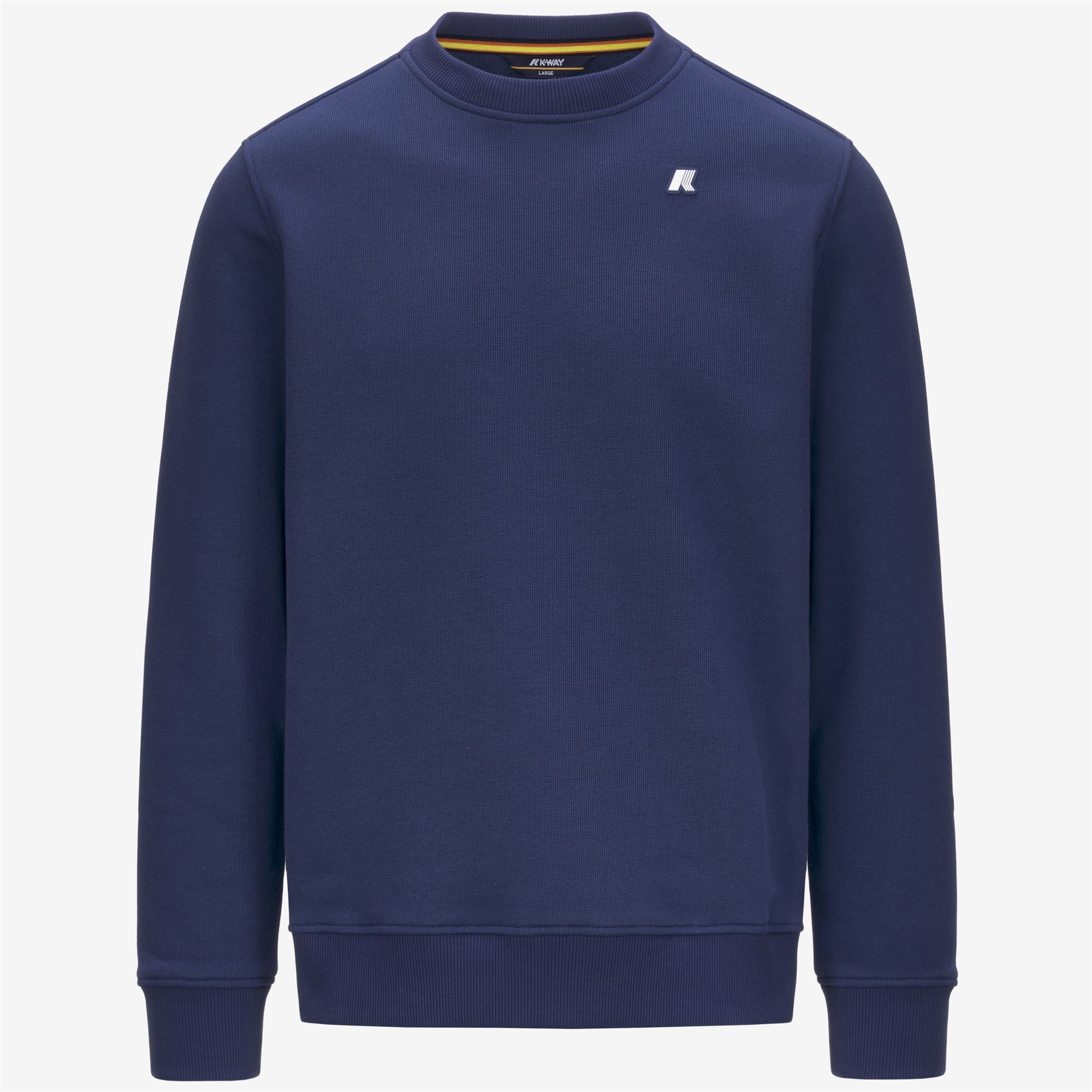 Fleece_MAN_BAPTISTE FRENCH TERRY_Jumper_Blue Deep Cobalt - Commercial 1