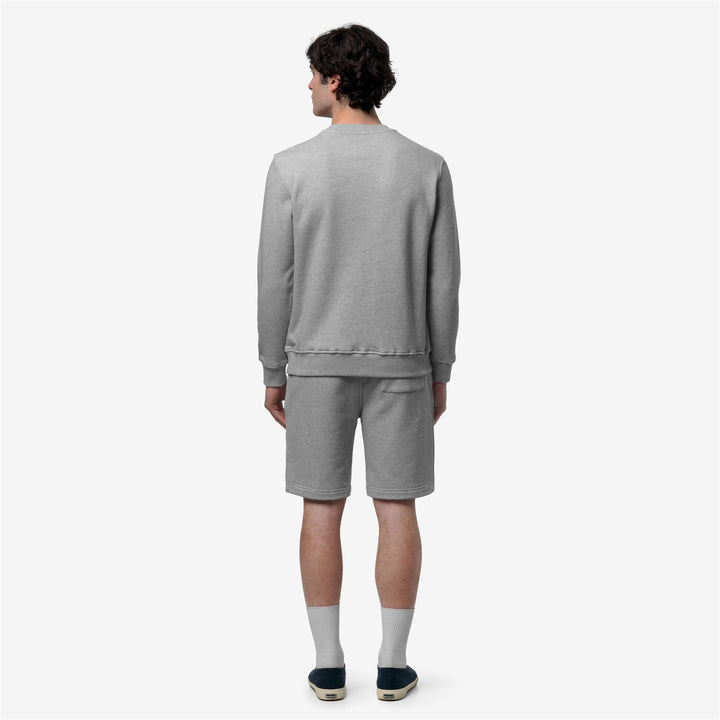 BAPTISTE FRENCH TERRY - Fleece - Jumper - Man - GREY MID MEL 5