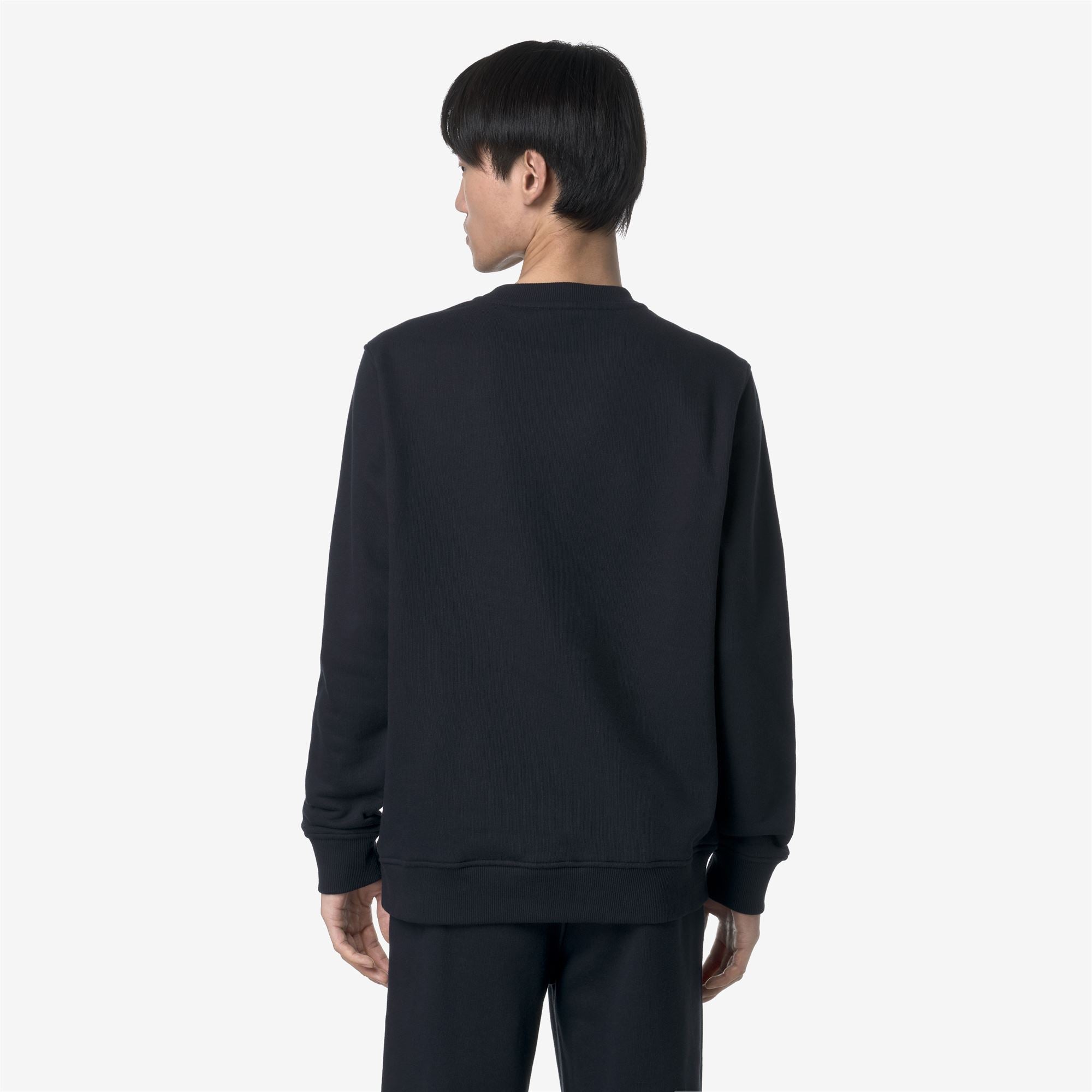Fleece_MAN_BAPTISTE FRENCH TERRY_Jumper_Blue Depth - Commercial 6