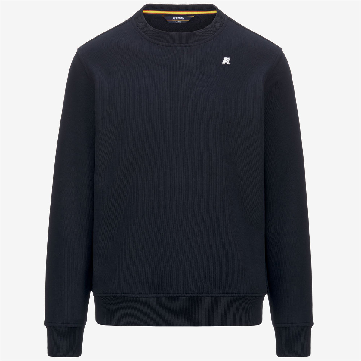 Fleece_MAN_BAPTISTE FRENCH TERRY_Jumper_Blue Depth - Commercial 1