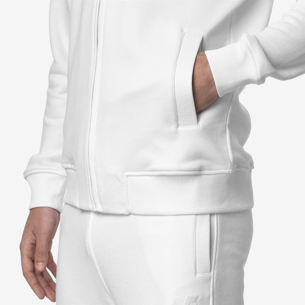 Fleece_MAN_ANTHONY FRENCH TERRY_Jacket_White - Commercial 7