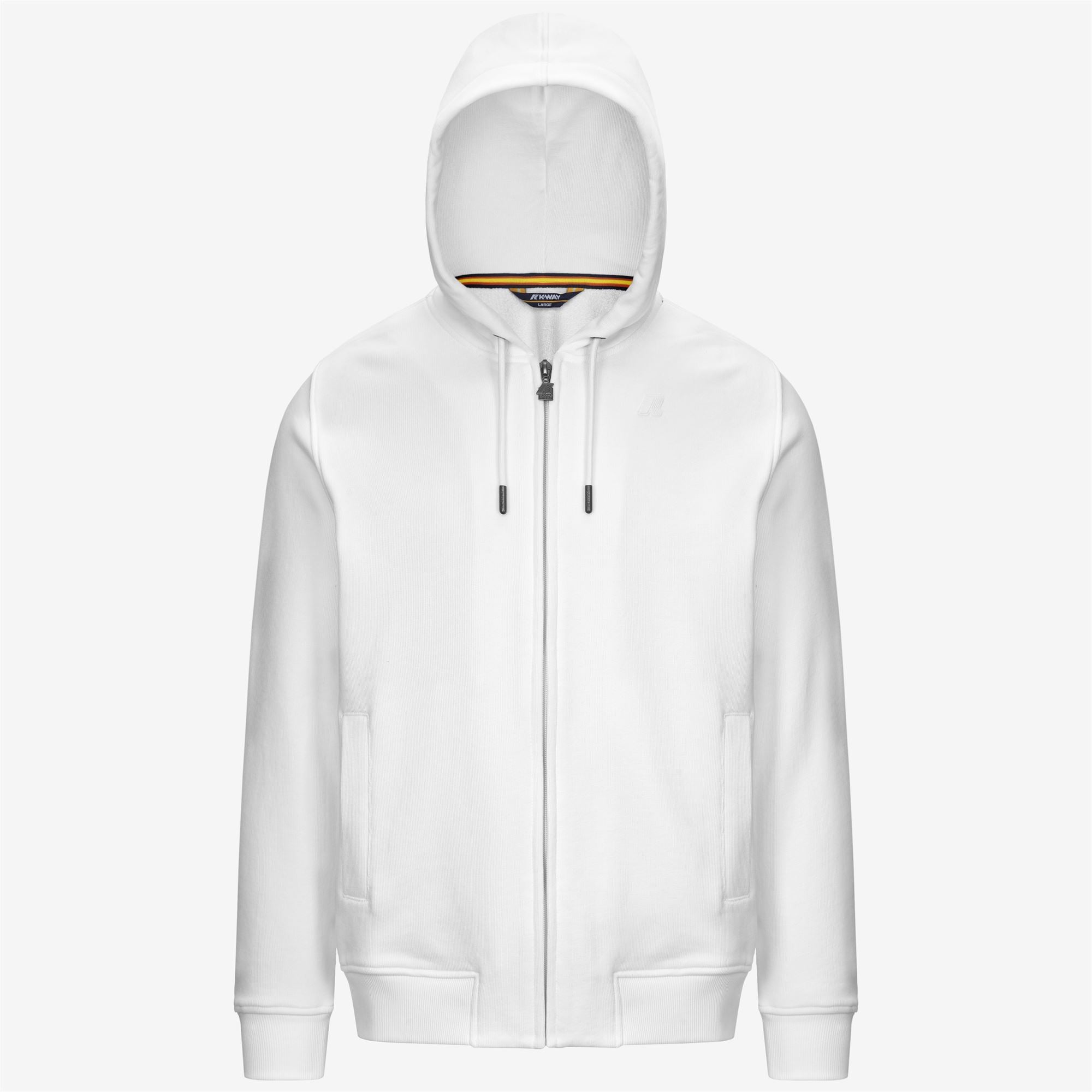 Fleece_MAN_ANTHONY FRENCH TERRY_Jacket_White - Commercial 1
