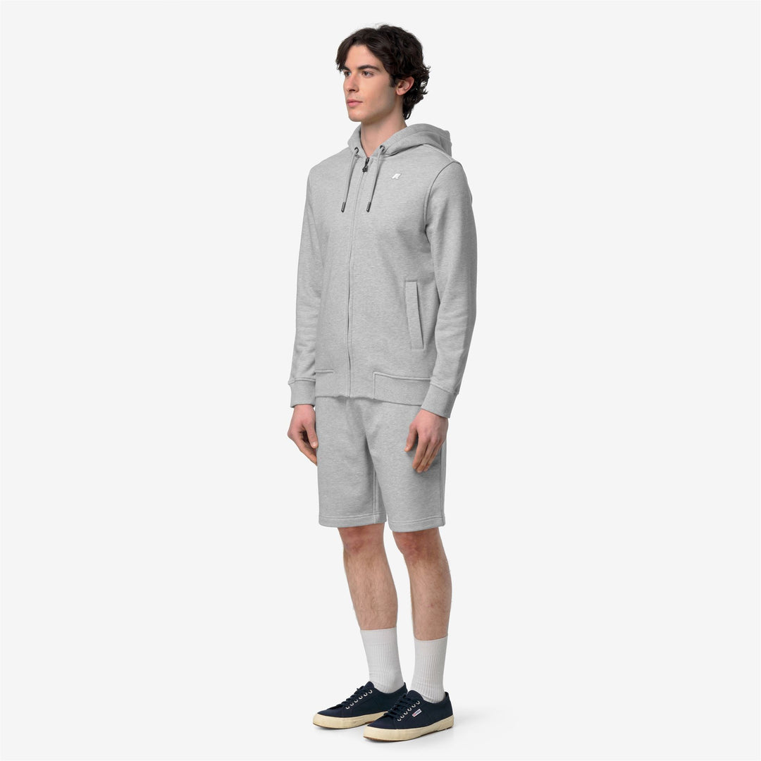 ANTHONY FRENCH TERRY - Fleece - Jacket - Man - GREY MID MEL main