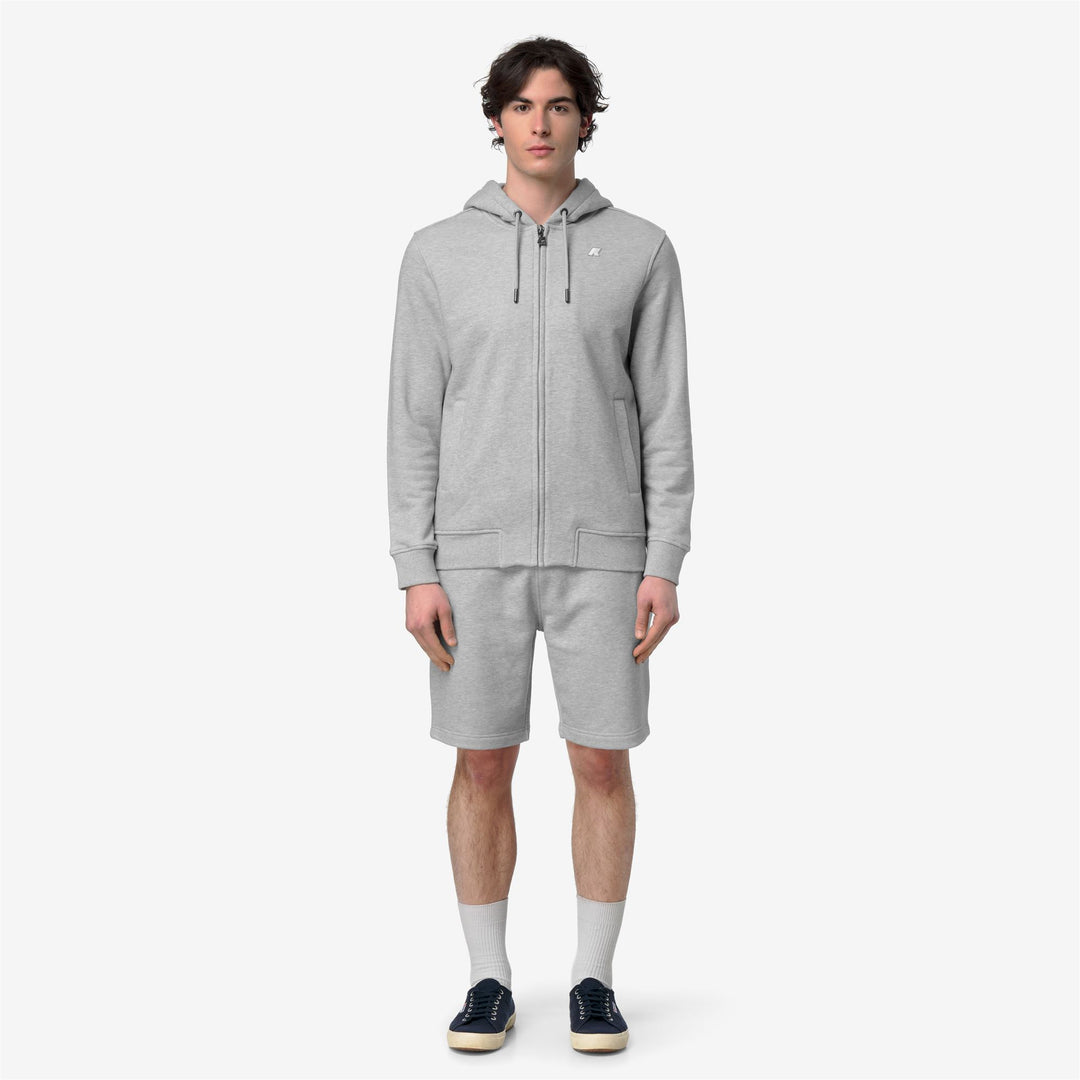 ANTHONY FRENCH TERRY - Fleece - Jacket - Man - GREY MID MEL main