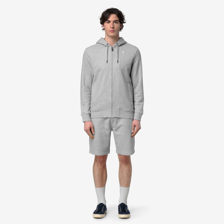 ANTHONY FRENCH TERRY - Fleece - Jacket - Man - GREY MID MEL 3
