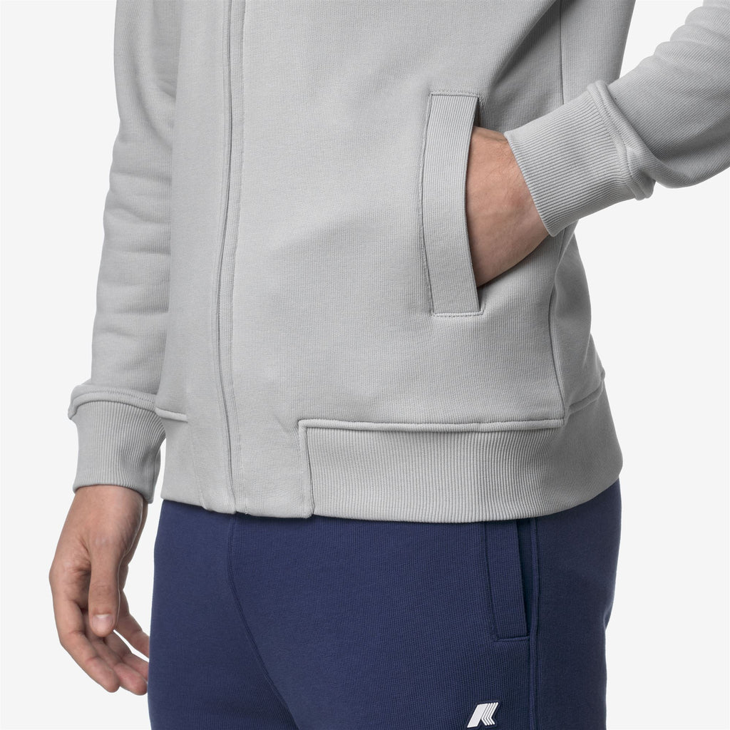 Fleece_MAN_ANTHONY FRENCH TERRY_Jacket_Grey - Commercial 7