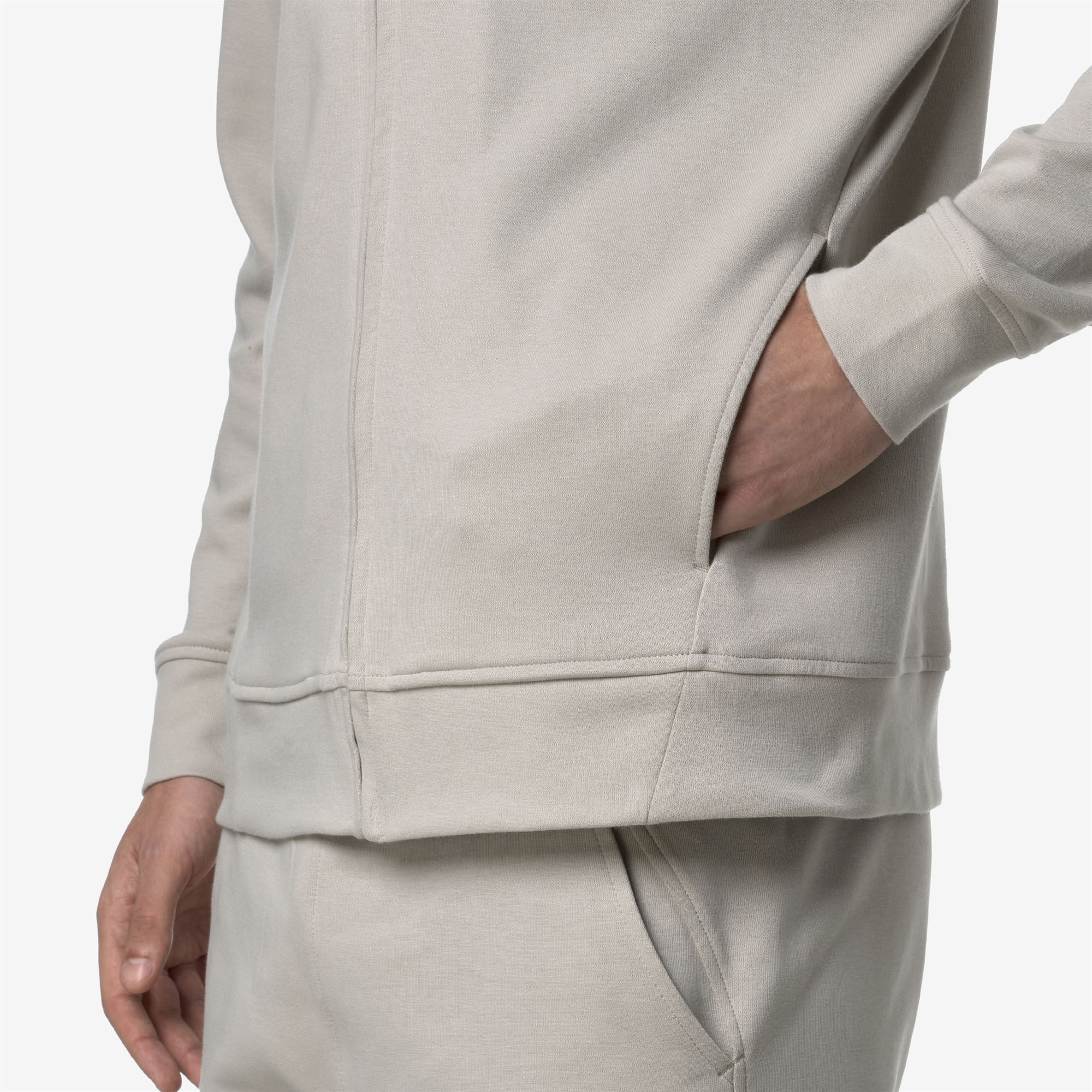 Fleece_MAN_ANTON INTERLOCK_Jacket_BEIGE LT - Commercial 7