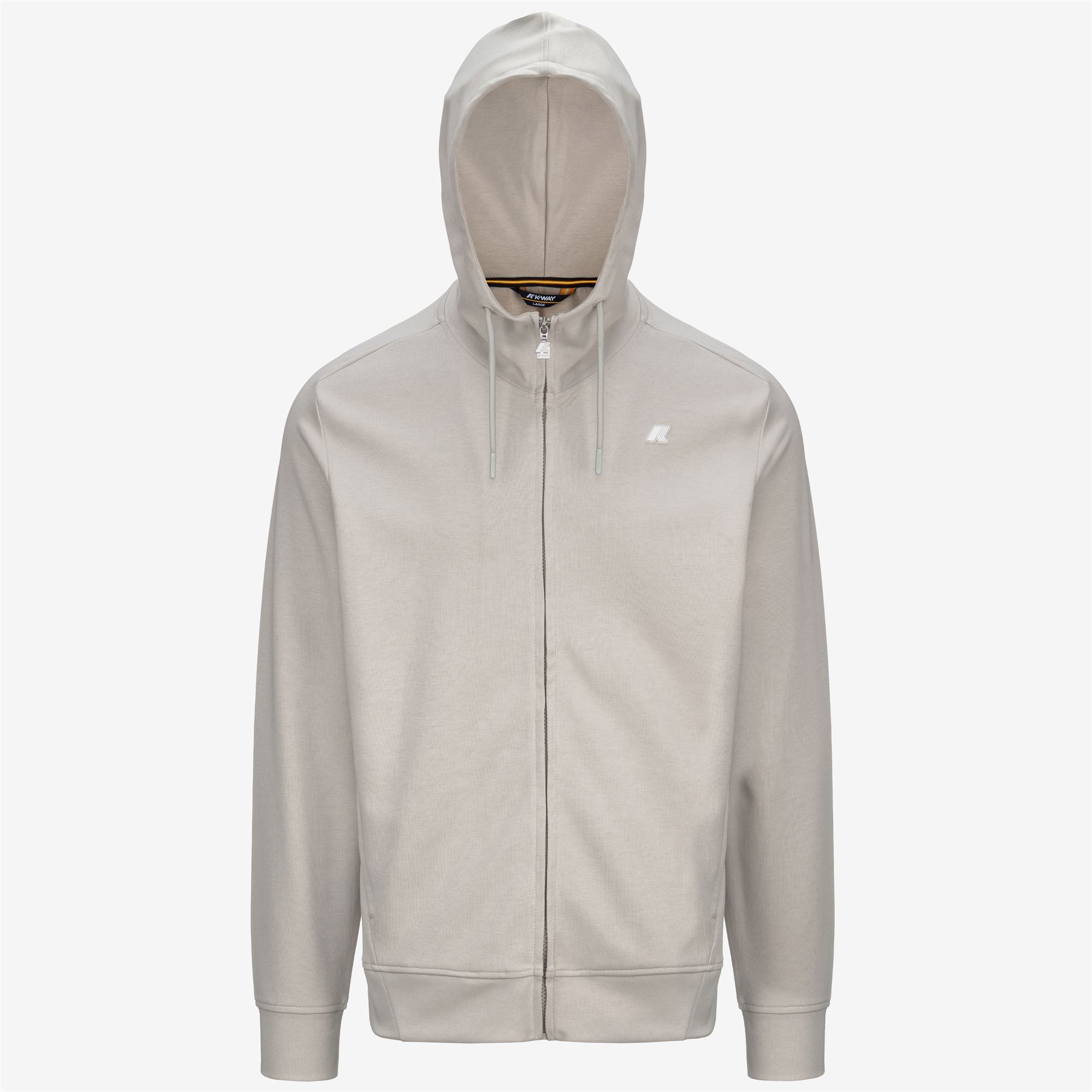 Fleece_MAN_ANTON INTERLOCK_Jacket_BEIGE LT - Commercial 1