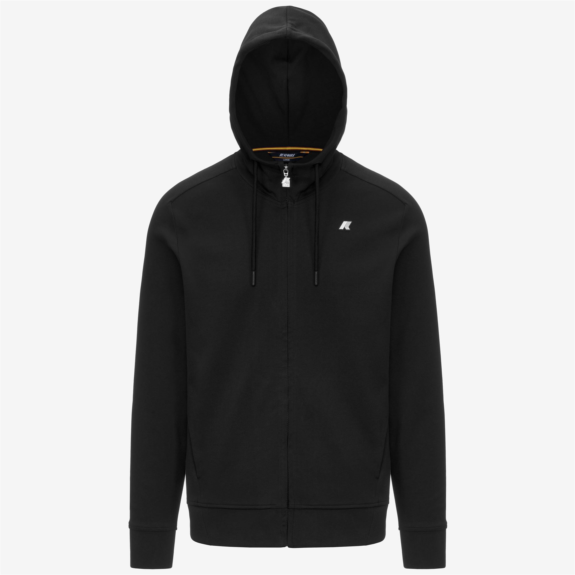 Fleece_MAN_ANTON INTERLOCK_Jacket_Black Pure - Commercial 1