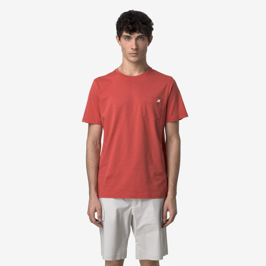 T-Shirts & Top_MAN_SIGUR JERSEY_T-Shirt_Red Jasper - Commercial 4