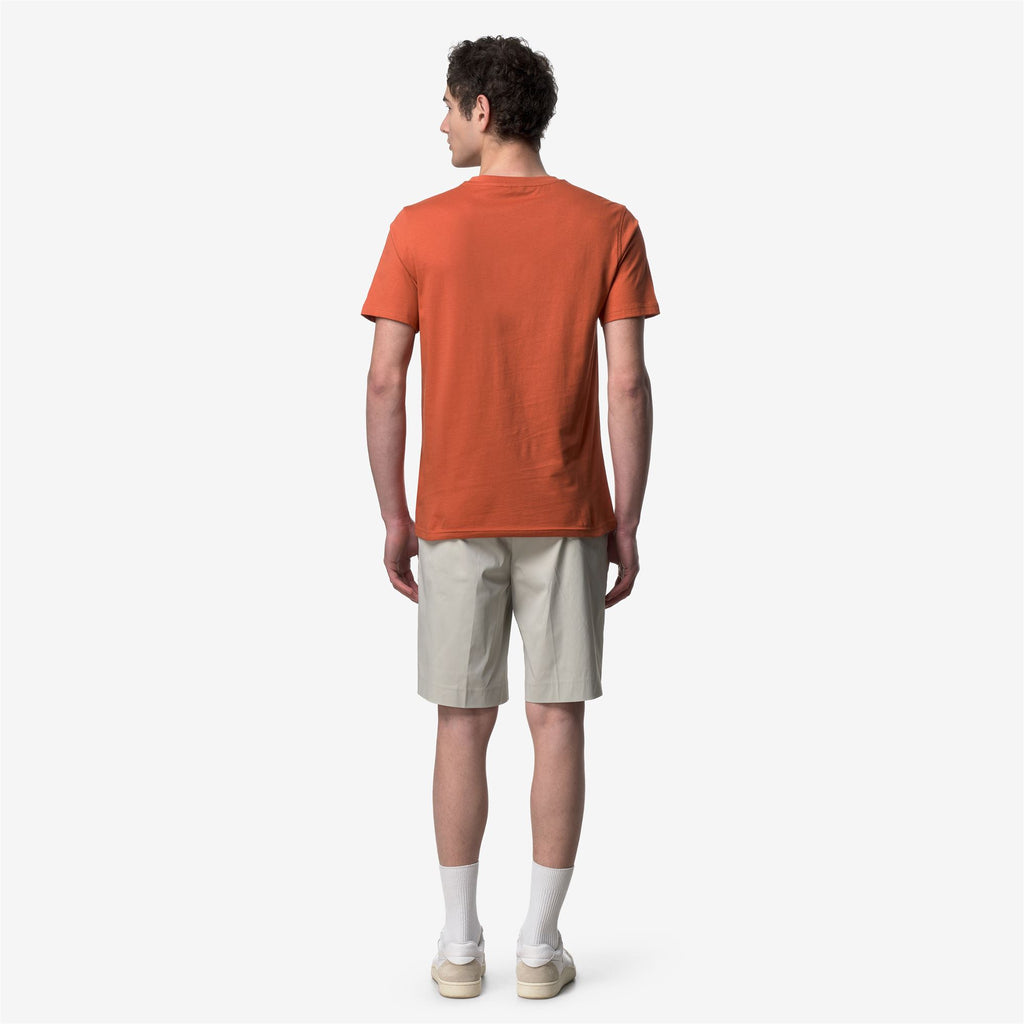 T-Shirts & Top_Man_SIGUR SLIM JERSEY_T-Shirt_Orange Brownish - Commercial 6