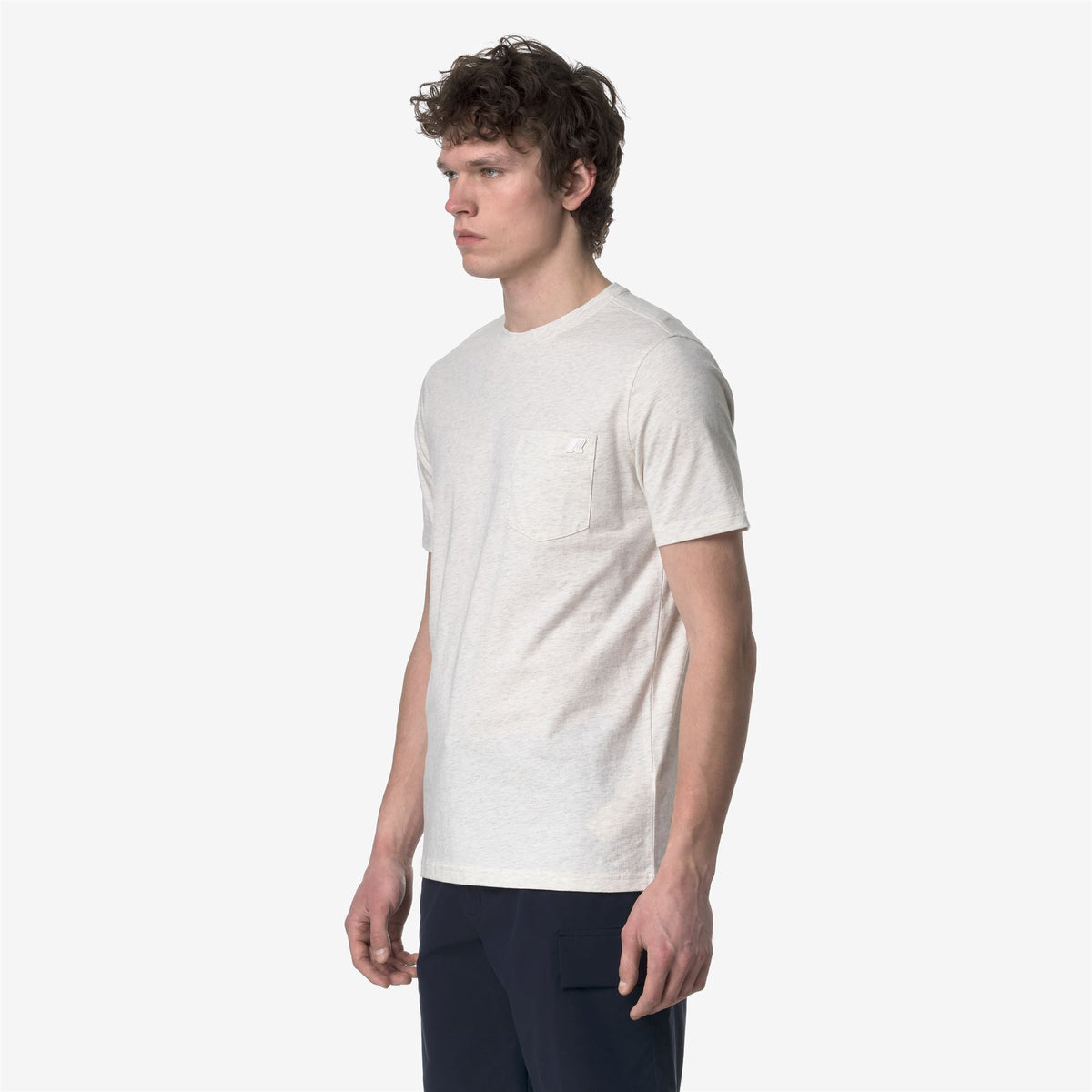 T-Shirts & Top_MAN_SIGUR JERSEY_T-Shirt_White Bleached Mel - Commercial 5