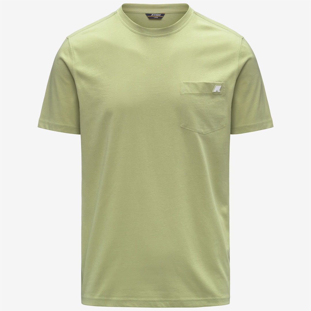 SIGUR JERSEY SLIM T-Shirt & Top T-Shirt Uomo Green Dk Lime main