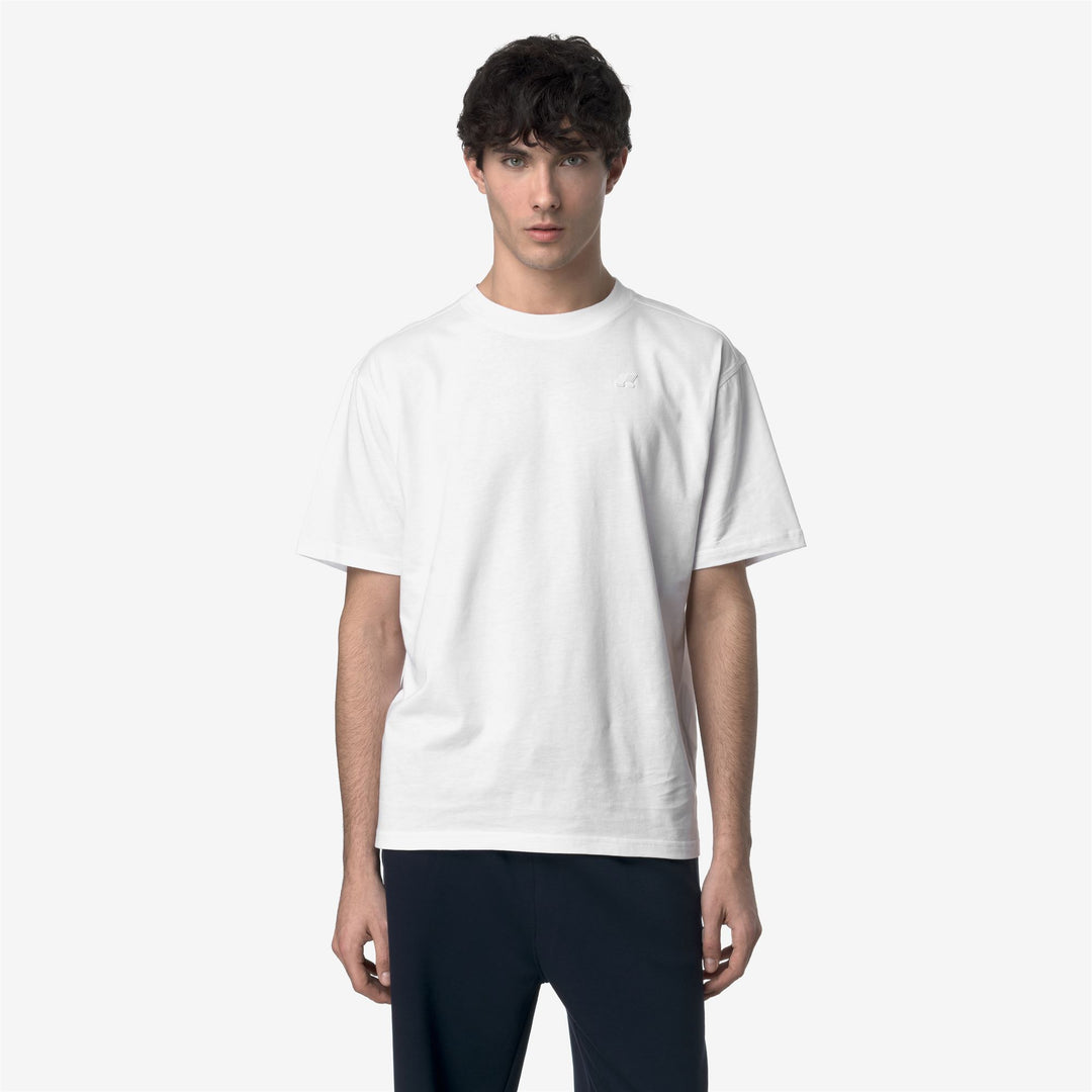 Grey White Men's Casual Cotton T-Shirt for Everyday Wear 01