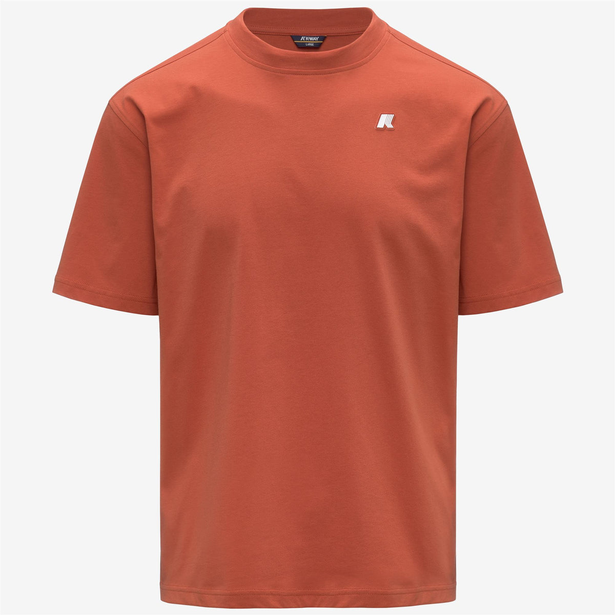 T-Shirts & Top_Man_SOLO JERSEY_T-Shirt_Orange Brownish - Commercial 1