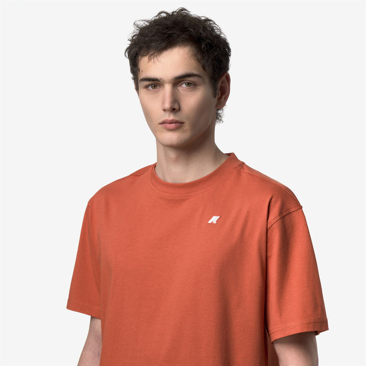 SOLO JERSEY - T-ShirtsTop - T-Shirt - Man - ORANGE BROWNISH 2
