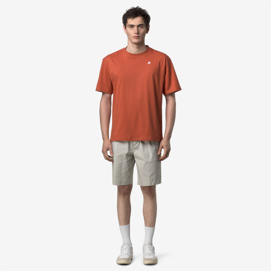 SOLO JERSEY - T-ShirtsTop - T-Shirt - Man - ORANGE BROWNISH main