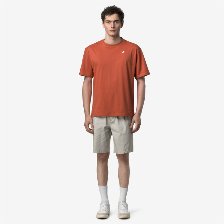 SOLO JERSEY - T-ShirtsTop - T-Shirt - Man - ORANGE BROWNISH 3