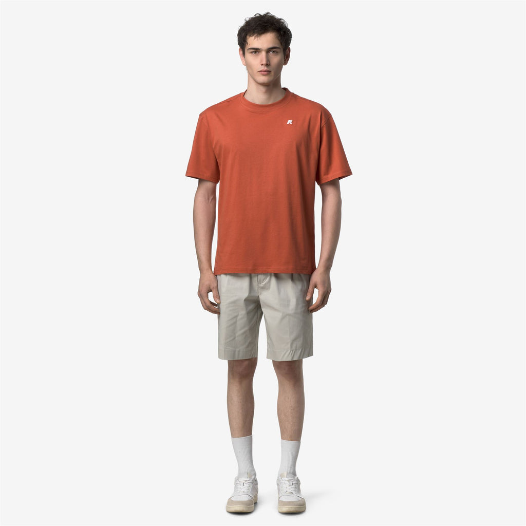T-Shirts & Top_Man_SOLO JERSEY_T-Shirt_Orange Brownish - Commercial 4