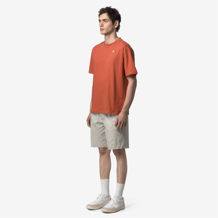 SOLO JERSEY - T-ShirtsTop - T-Shirt - Man - ORANGE BROWNISH 4