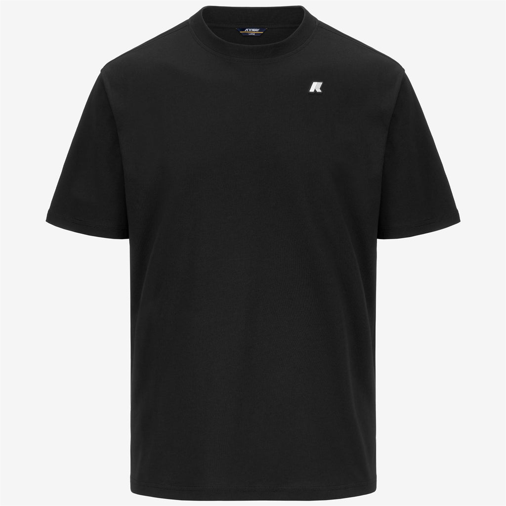 T-Shirts & Top_MAN_SOLO JERSEY_T-Shirt_Black Pure - Commercial 1