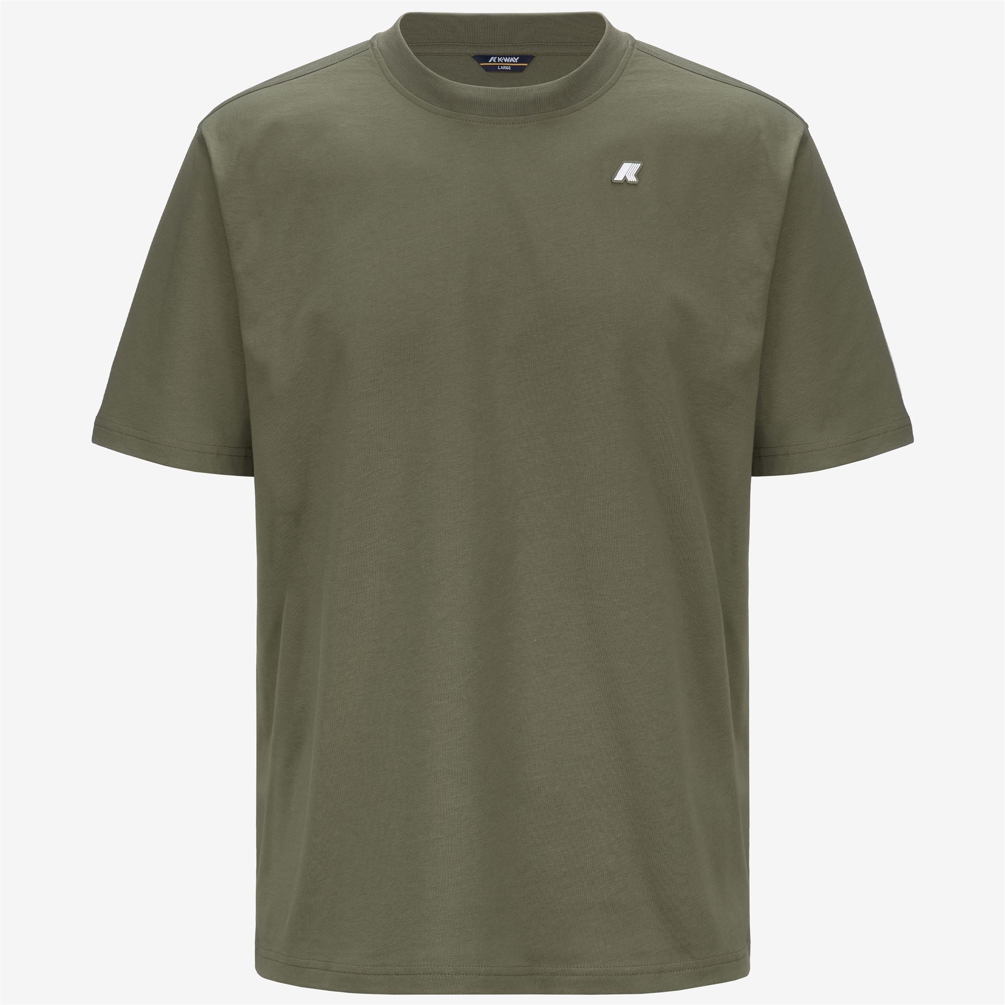 T-Shirts & Top_MAN_SOLO JERSEY_T-Shirt_Green Lichen - Commercial 1