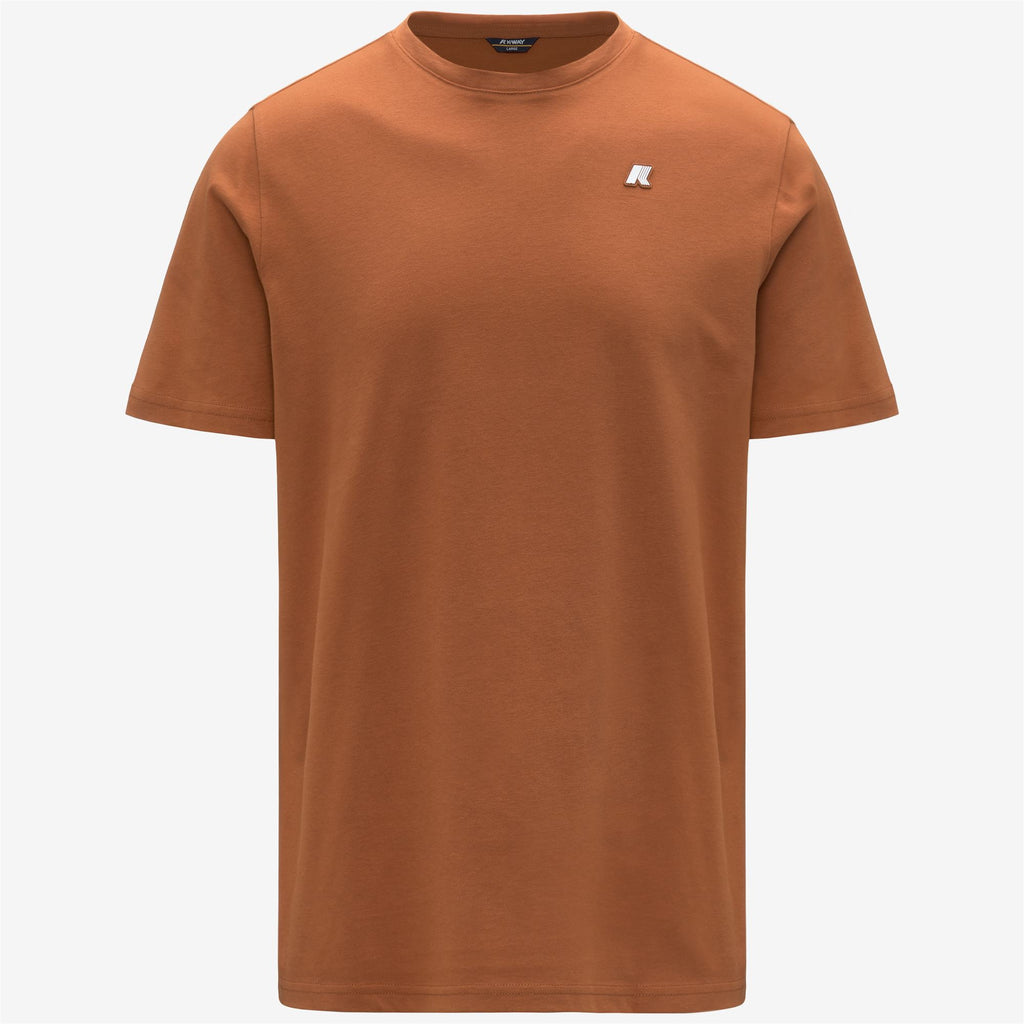 T-Shirts & Top_MAN_ODOM JERSEY PEACH_T-Shirt_Orange Adobe - Commercial 1