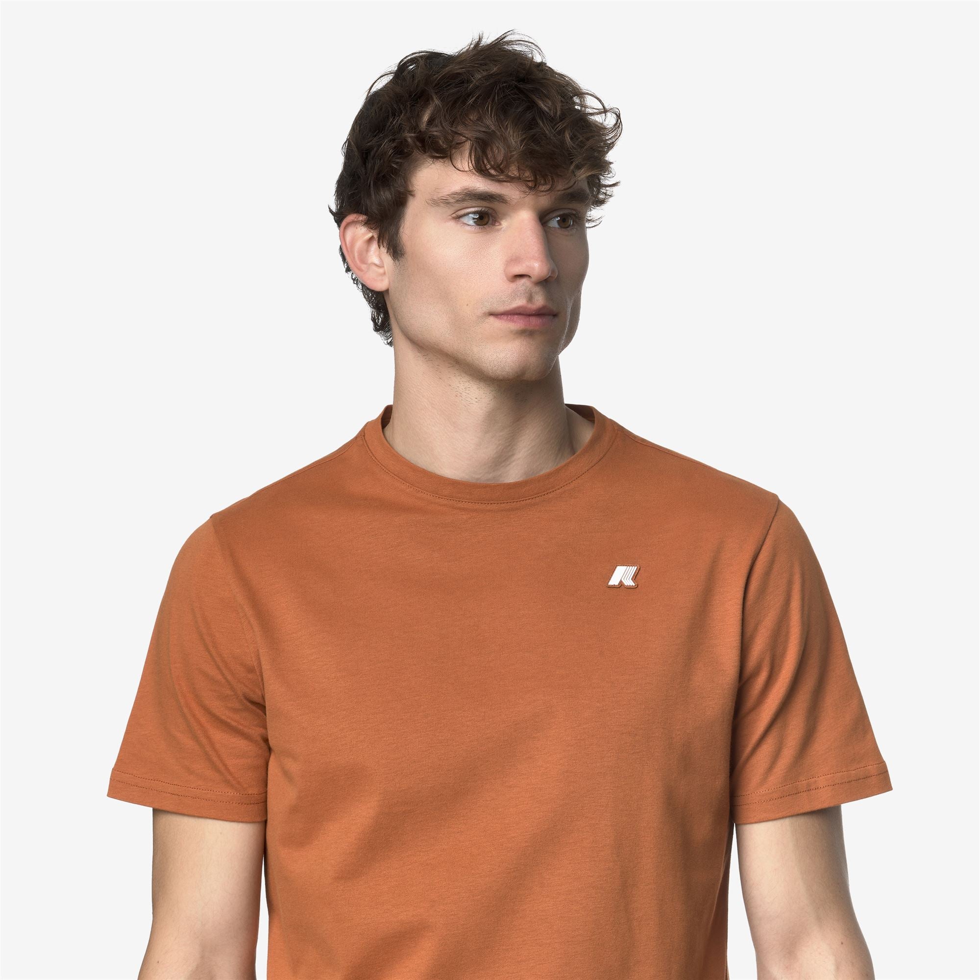 T-Shirts & Top_MAN_ODOM JERSEY PEACH_T-Shirt_Orange Adobe - Commercial 7