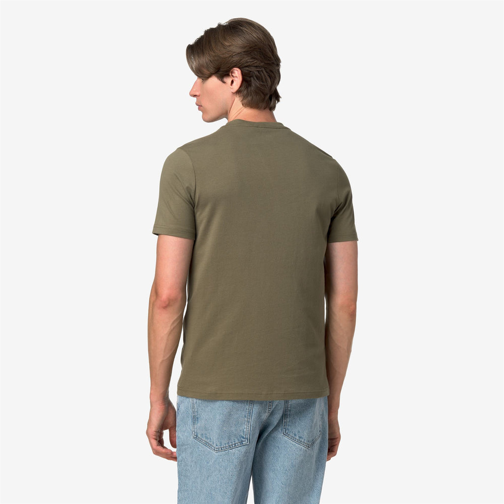 T-Shirts & Top_Man_ODOM JERSEY PEACH_T-Shirt_Green Army - Commercial 6