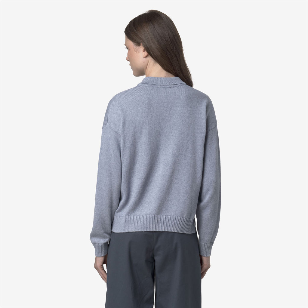 Knitwear_WOMAN_GRAMARNIER COTTON CASHMERE AF_Pull Over_Azure Mel - AZURE BLIZZARD - Commercial 6