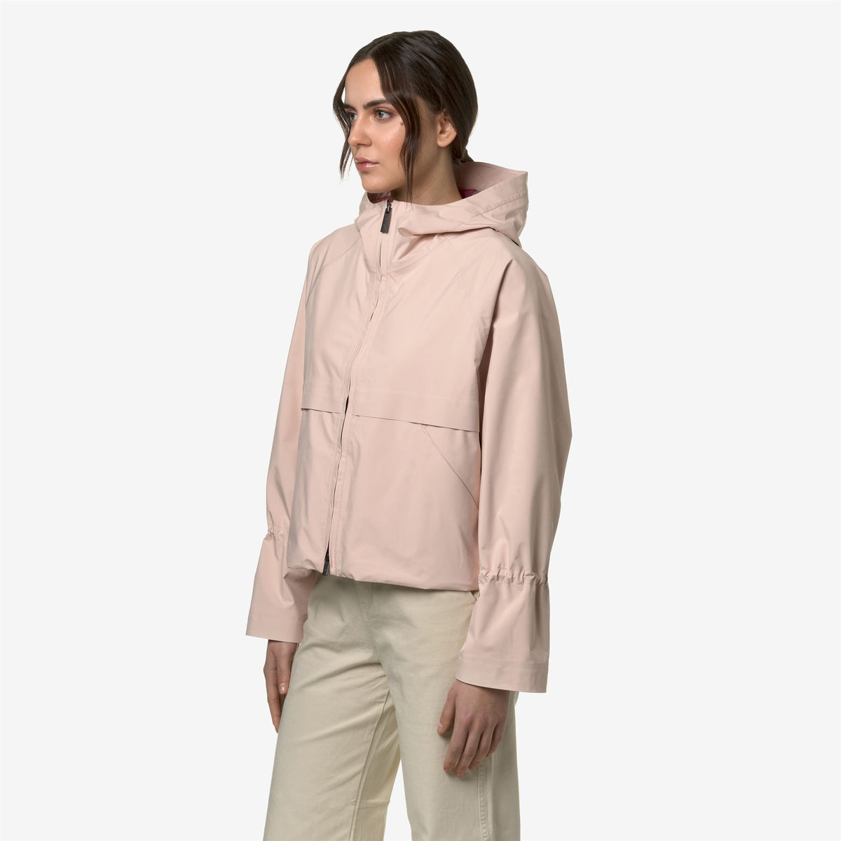 Jackets_Woman_SOILLE CLEAN LOOK 3L_Short_Pink Gardenia - Red Dk - Commercial 5